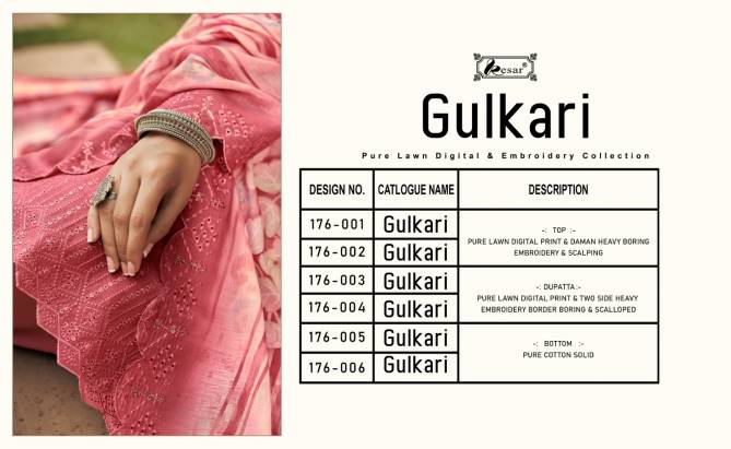 Gulkari By Kesar Cotton Dress Material Catalog
